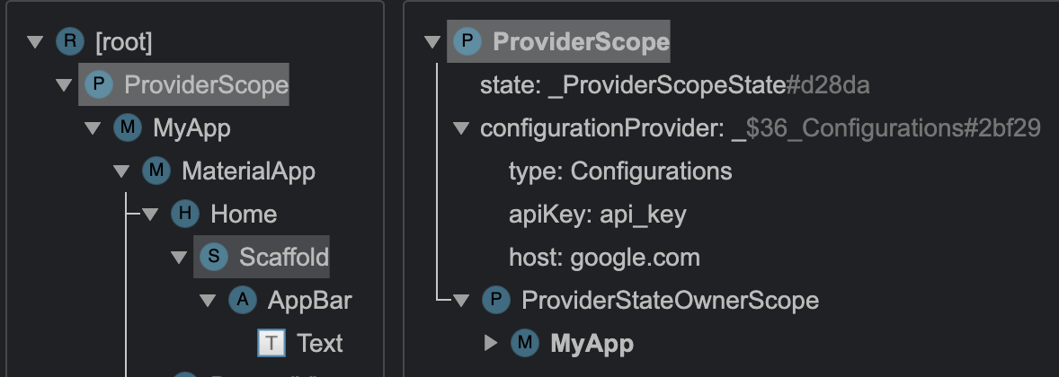 Inspect your state in the devtool